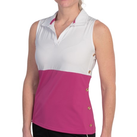 92%OFF 女子ゴルフシャツ フェアウェイとグリーンジュディシャツ - （女性用）ノースリーブ Fairway and Greene Judi Shirt - Sleeveless (For Women)